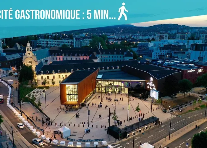 Le Dormeur Du Val - Topdestination - Centre - Classe 3 Etoiles Lägenhet Dijon